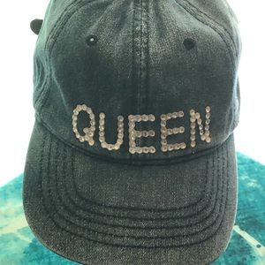 Rhinestone Denim cap